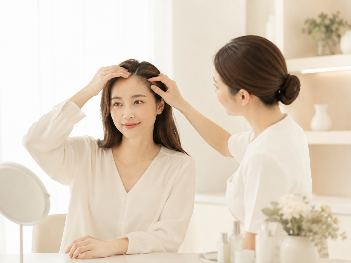 毛髪・ヘアライン